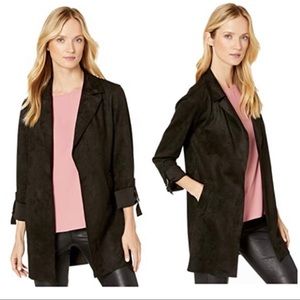 NWT Kut from the Kloth Black Faux Suede Women’s Jacket / Blazer - Medium